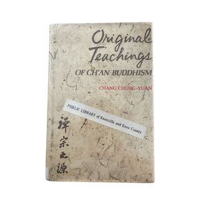 Original Teachings of Chan Buddhism Chang Chung Kung-Yuan 1969 Religious